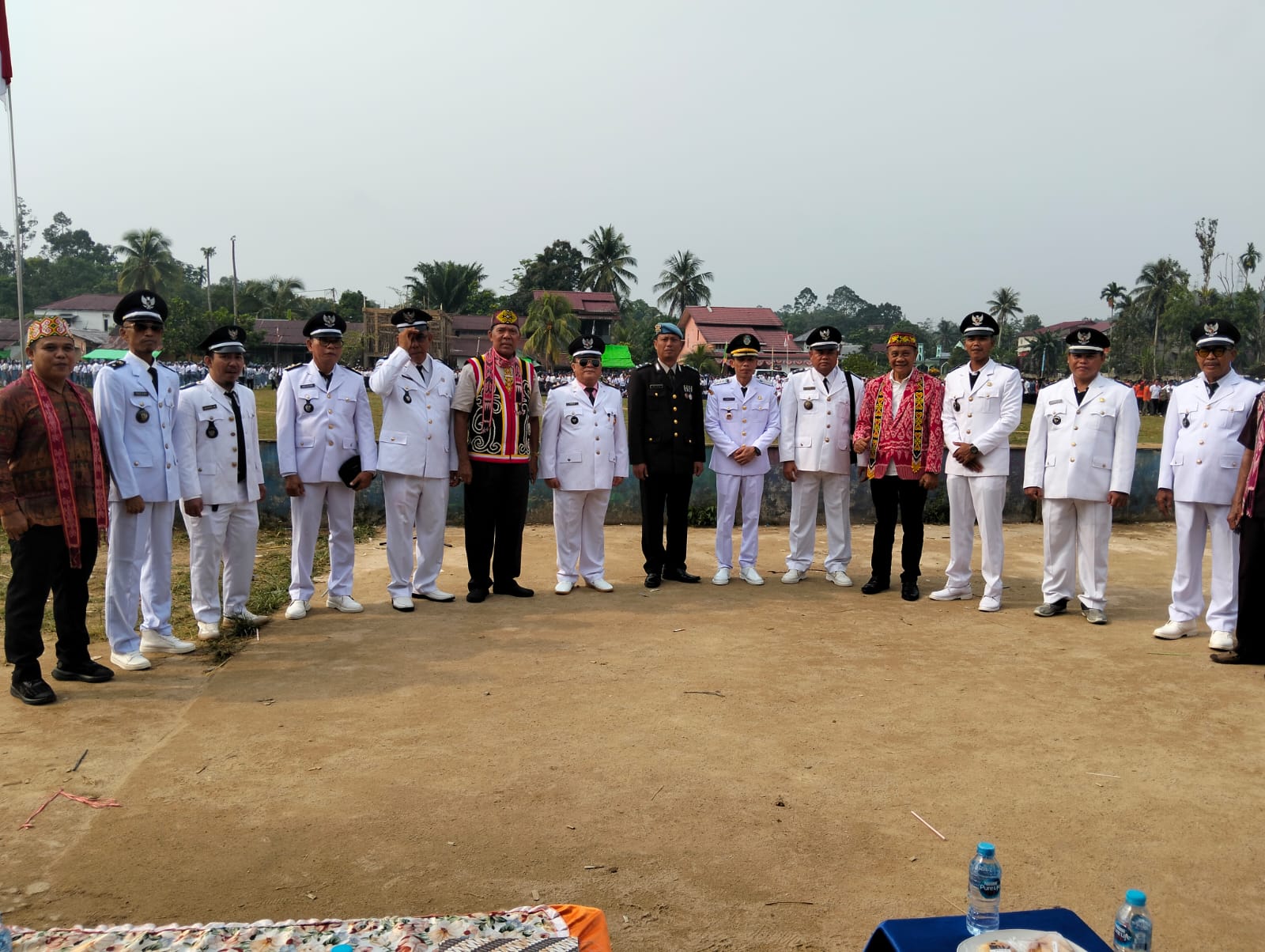 Kepala Desa Ladangan Hadiri Kegiatan Peringatan HUT ke-81 Kemerdekaan RI di Kecamatan Menyuke